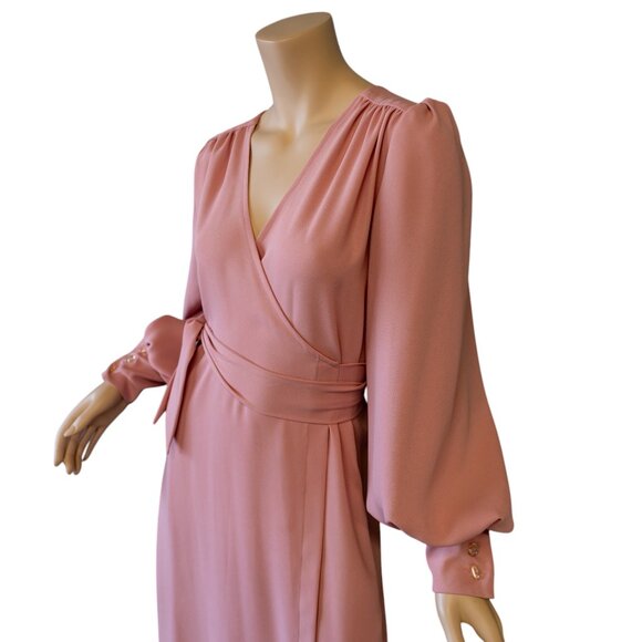 WOO WOO BOUTIQUE Ossie Pink Wrap Dress * One Size - Picture 8 of 17
